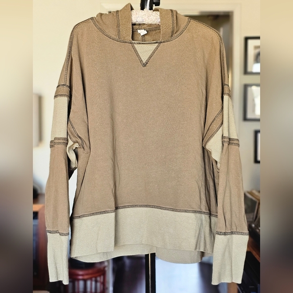 Daily Practice Tops - Anthropologie Daily Practice Boxy Pullover Sweatshirt Hoodie